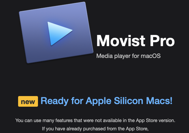 Movist Pro for mac download