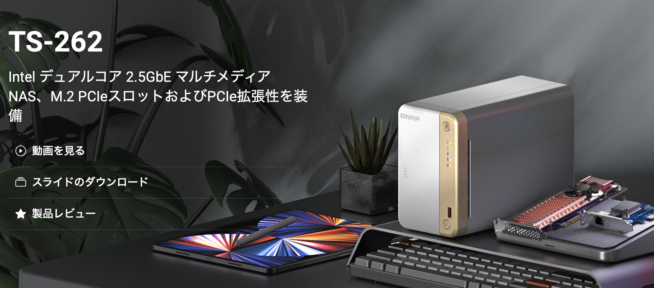 2ベイNASを比較検討してみたらQNAP TS-262になった – 電脳-煩悩